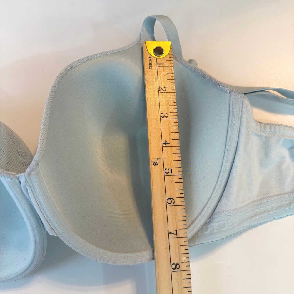 Victoria's Secret Bra Light Blue Pointelle Underwire Coquette Soft Girl 36C - Picture 10 of 10